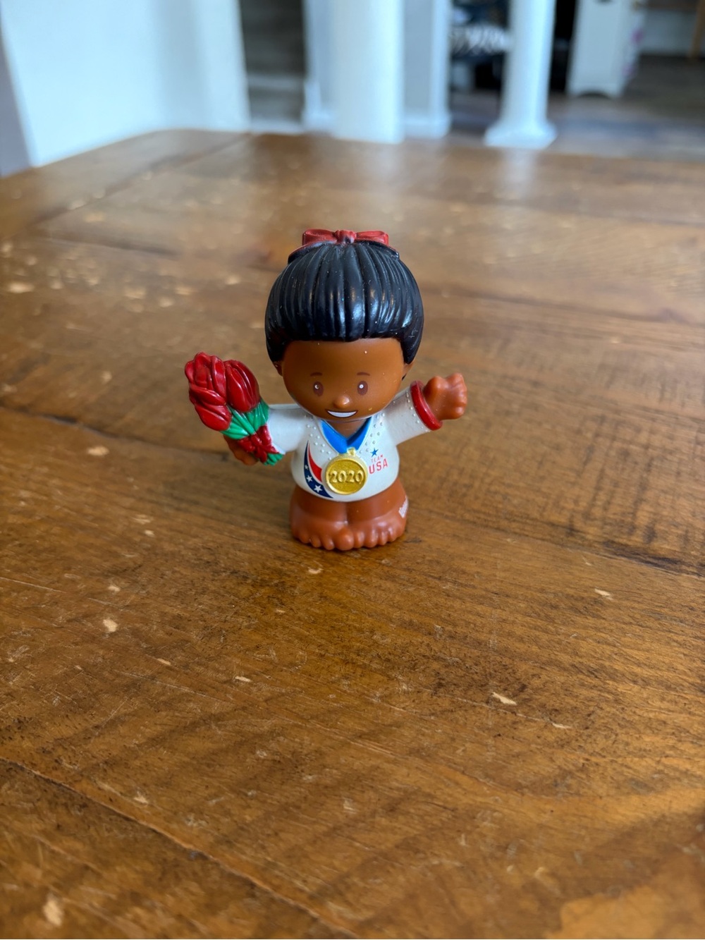 Fisher Price Little People 2020 Olympics Women’s gymnast as is